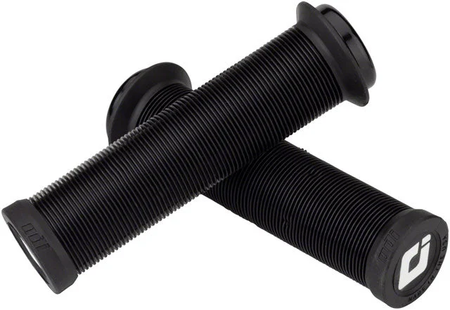 bicycle spoke aerodynamics-ODI Longneck V2.1 Lock-On Grips- Black