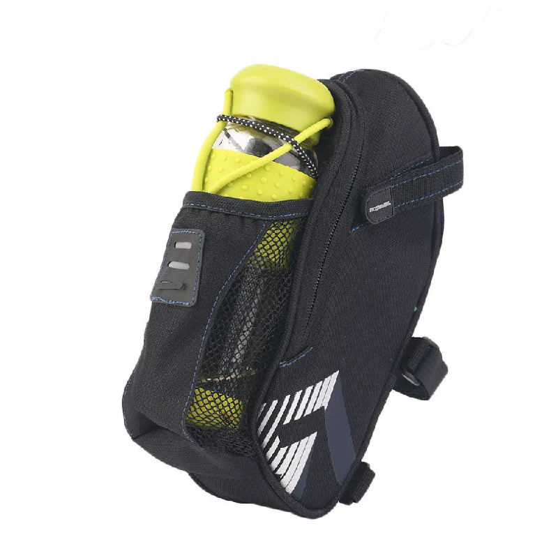 bicycle handlebar reliability-Bicycle Waterproof Kettle Bottle Hold Bike Bag Tail Bag Mountain Road Bike Rear Tail Saddle Bag Outdoor