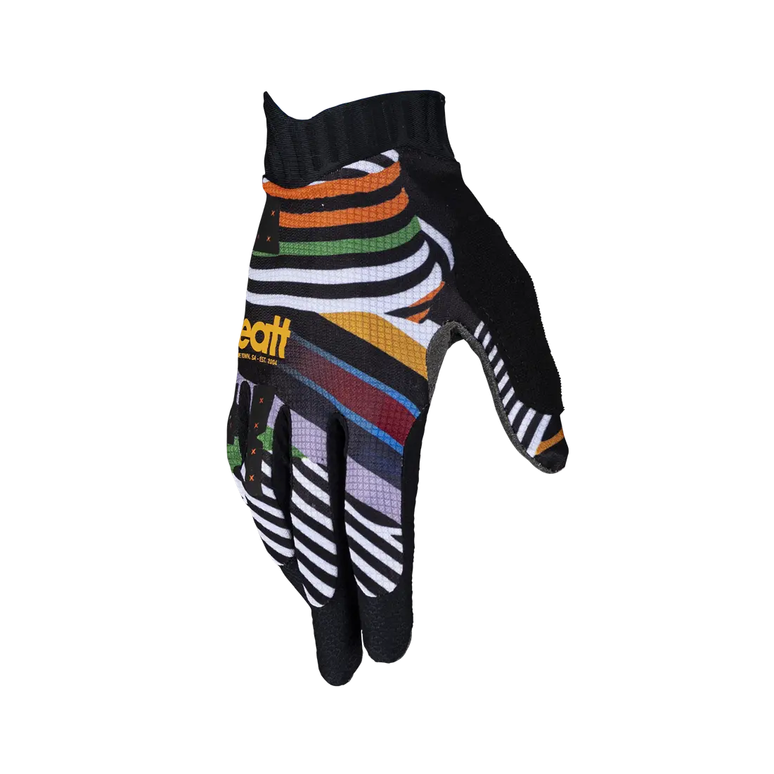 bicycle pad weight-Leatt GripR 1.0 MTB Glove - Womens - Stripes - 2024