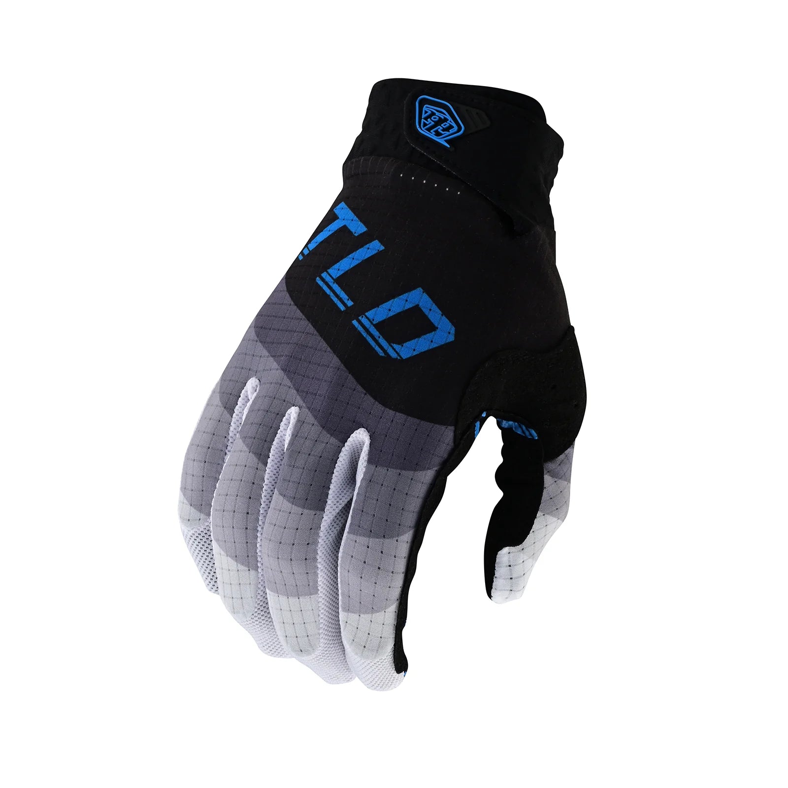 bicycle seatpost reliability-Troy Lee Designs Air MTB Glove - Reverb - Black-Blue