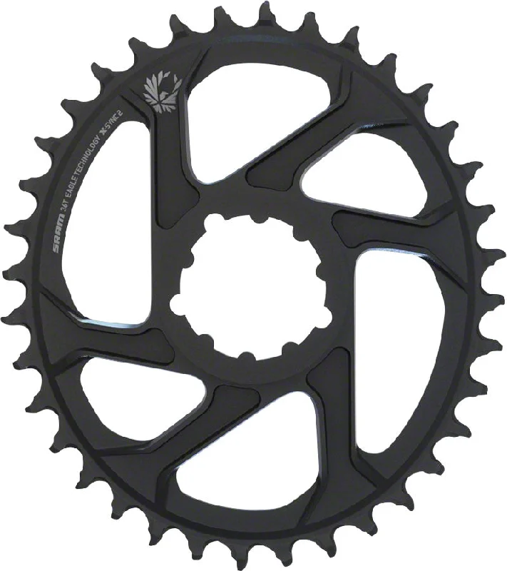 bicycle brake responsiveness-SRAM X-Sync 2 Eagle Oval Direct Mount Chainring 36T Boost 3mm Offset