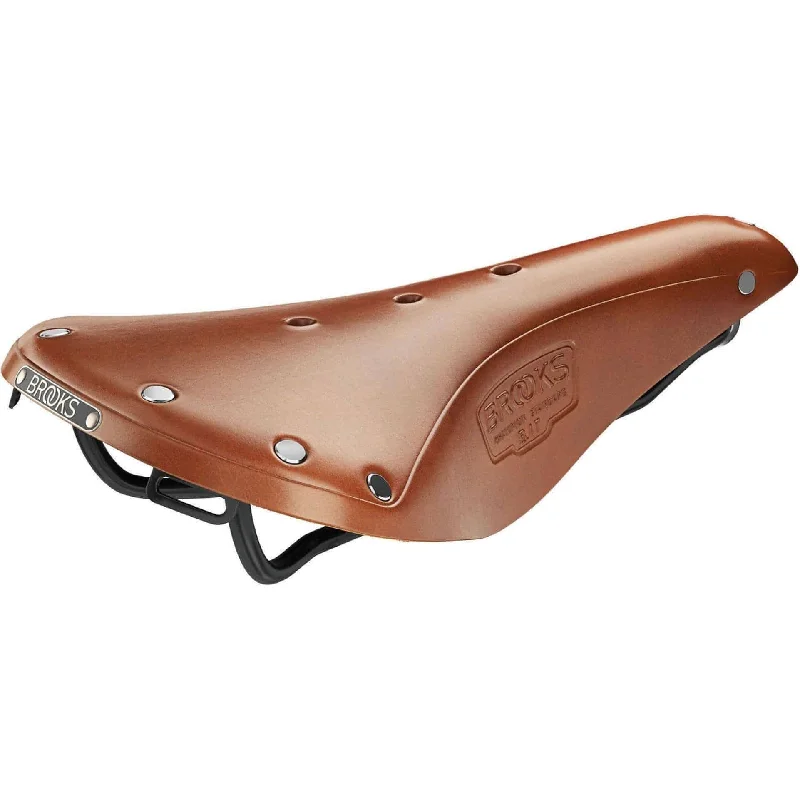 bicycle shoe weight-Brooks England B17 Standard Leather Saddle - Brown