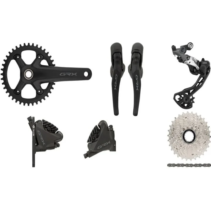 bicycle gear reliability-Shimano GRX-RX600 1x11 Disc Brake Groupset