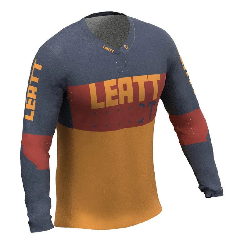 bicycle paint versatility-Leatt MTB Gravity 4.0 Men Jersey Suede S