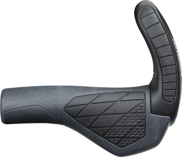 bicycle tire strength-Ergon GS3 Grips - Black/Gray, Lock-On, Large