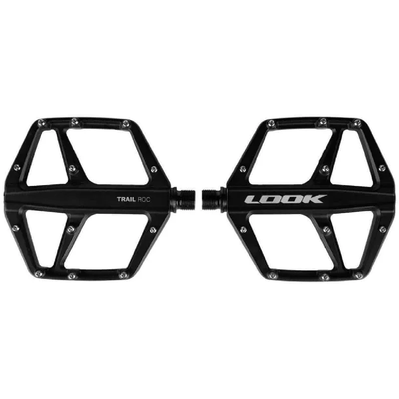 bicycle saddle comfort-Look Trail Roc Flat Pedals