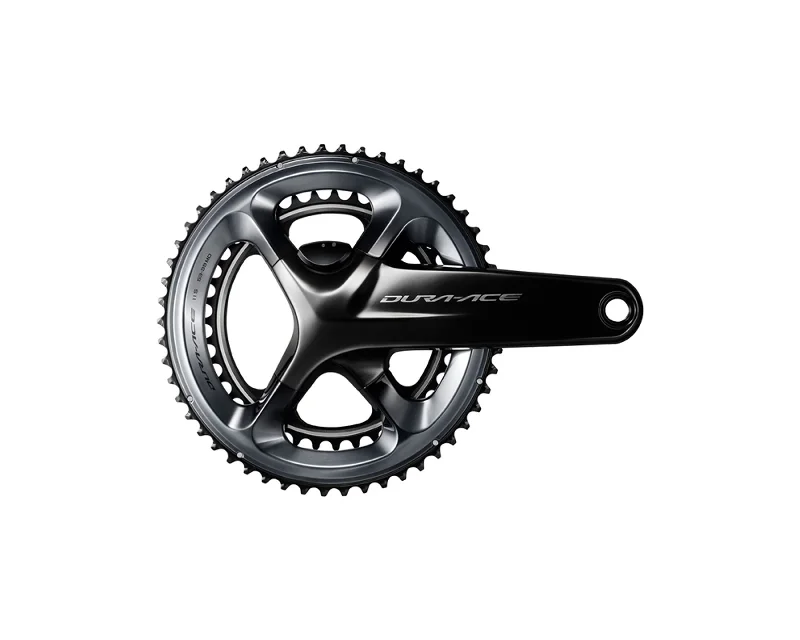 bicycle fork aerodynamics-Shimano Dura-Ace Crankset FC-R9100-P Hollowtech2 175mm 50x34 PowerMeter