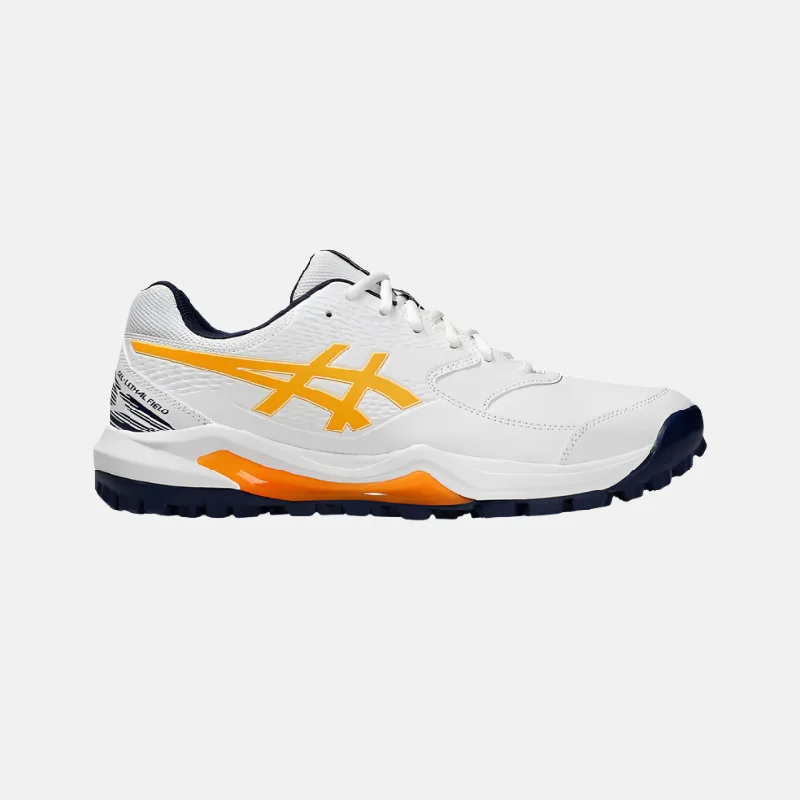 bicycle tire smoothness-Asics GEL-LETHAL FIELD 2 Unisex Tennis Shoes - White/Stadium Orange