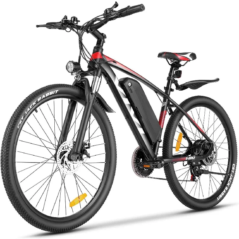 bicycle bikepacking comfort-VIVI H7 High-Step Commuter Electric Mountain Bike