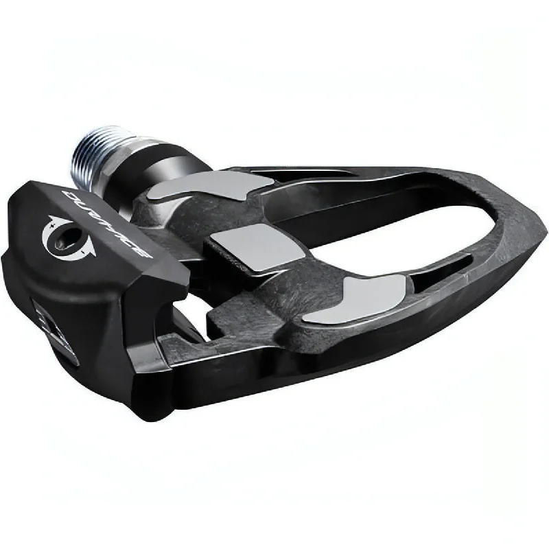 bicycle valve versatility-Shimano Dura Ace 9100 Carbon SPD-SL Road Pedals - Black