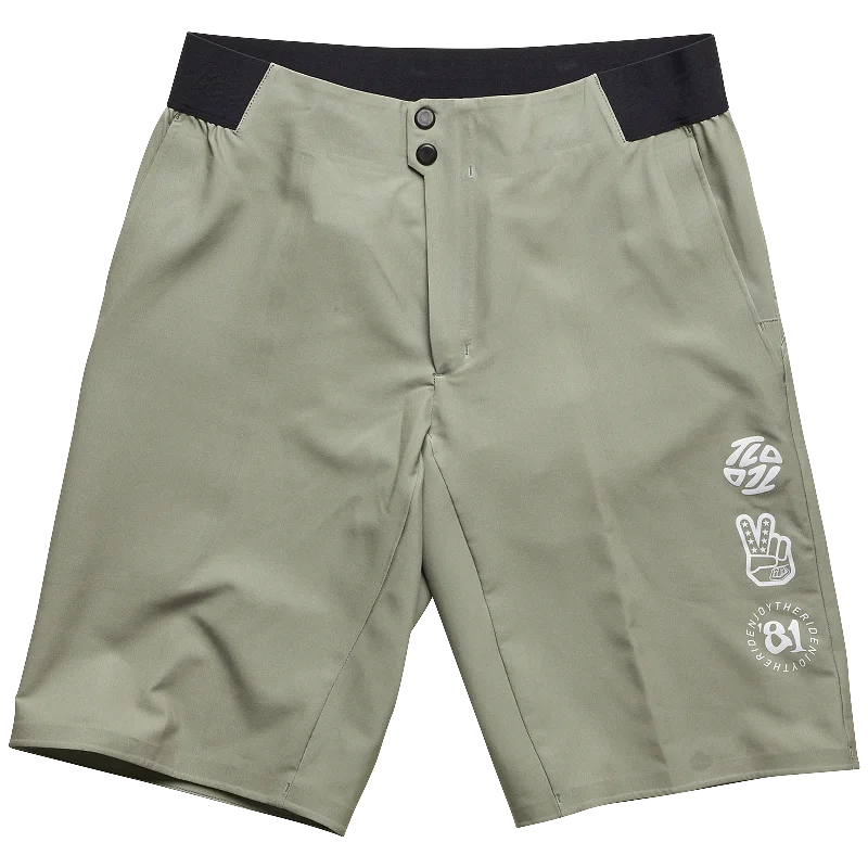 bicycle back comfort-Troy Lee Designs Flowline Superlyte MTB Short - Olive