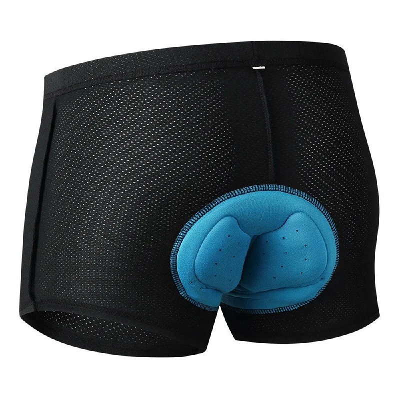 bicycle cleat adaptability-Breathable Cycling Shorts Cycling Underwear Sponge Gel Pad Shockproof Bicycle Underpant MTB Road Bike Underwear Man Shorts