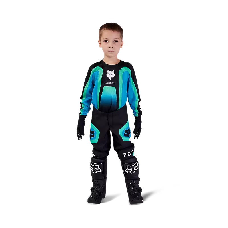 bicycle gear reliability-FOX 2024 KIDS 180 BALLAST PANTS - BLACK/BLUE