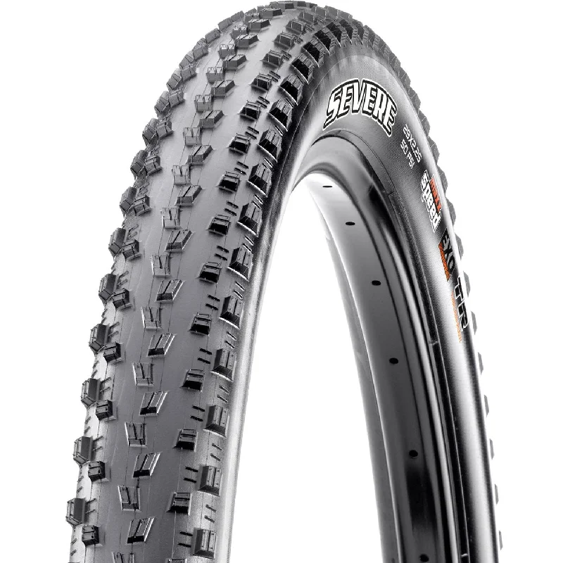 bicycle gear reliability-Copertone Maxxis Severe EXO TR 120TPI pieghevole MaxxSpeed - 29 x 2.25 - Nero