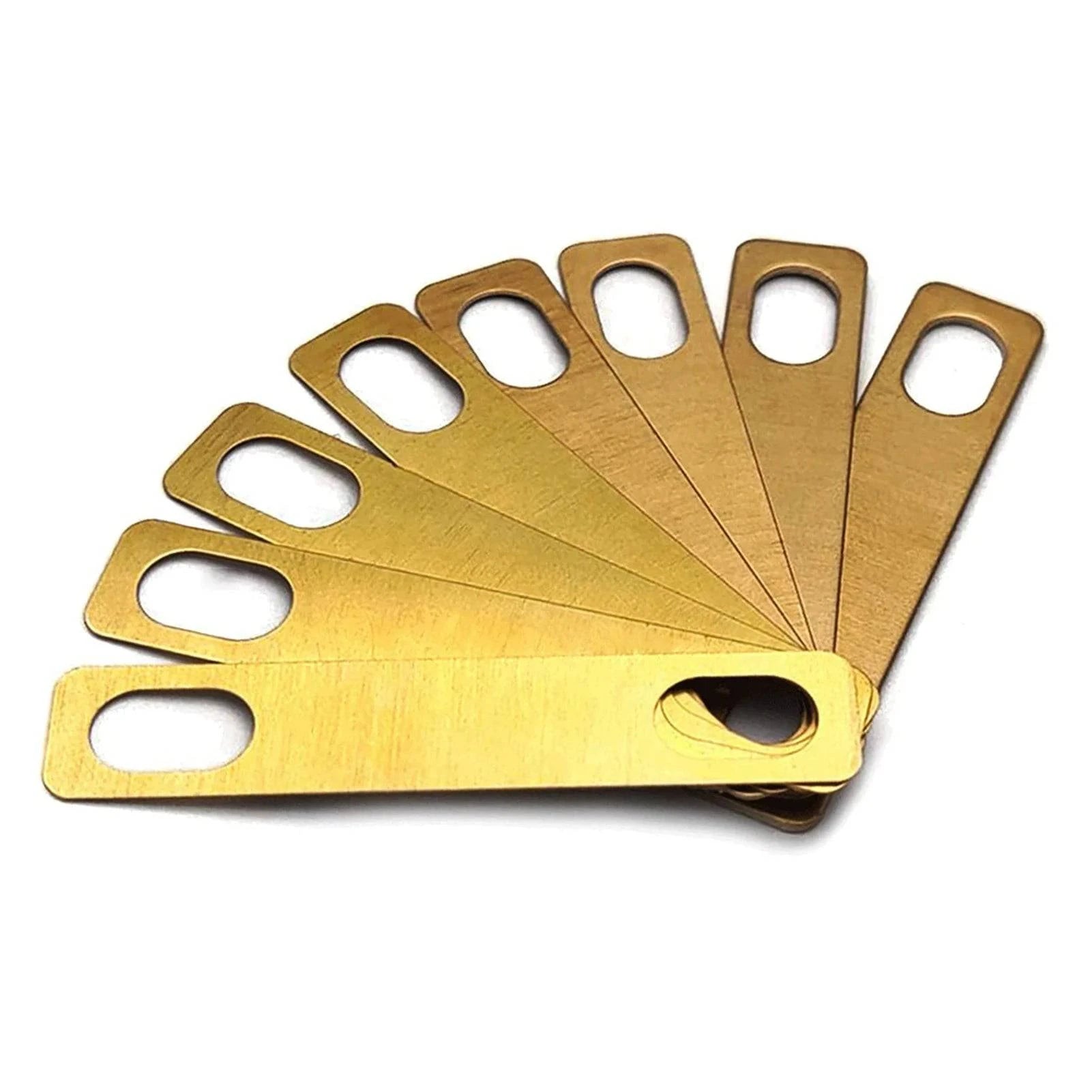 bicycle handlebar comfort-8pcs Guitar Neck Shims 0.2/0.5/1mm Thickness Brass Shims Set Connection Neck Plate Bolt-on Neck Repair Luthier Tool Guitar Bass