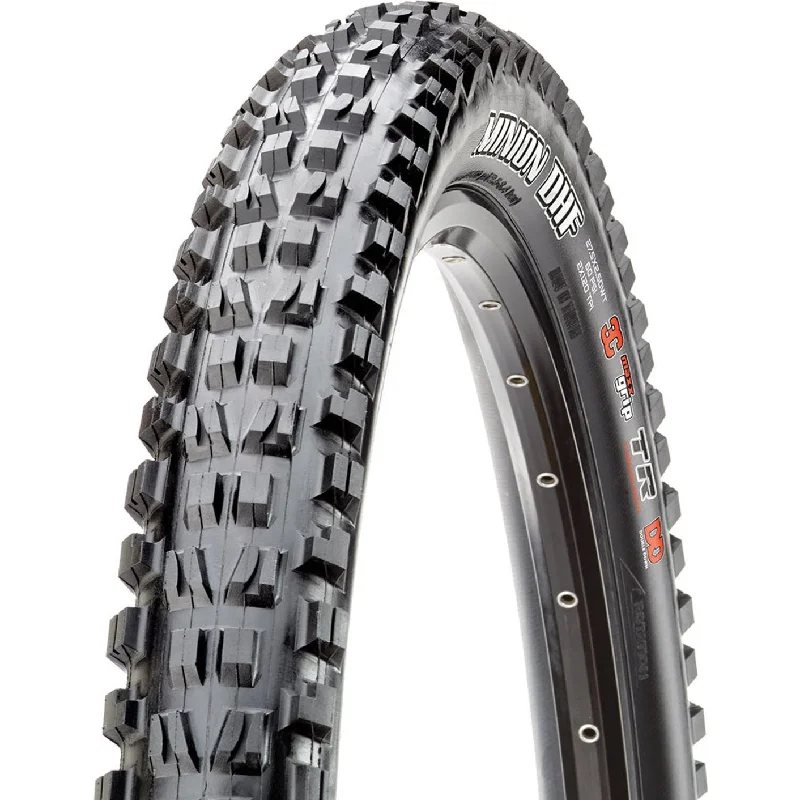 bicycle cleat robustness-Copertone Maxxis Minion DHF EXO+ TR 120TPI pieghevole 3C MaxxTerra - 27.5 x 2.50WT - Nero