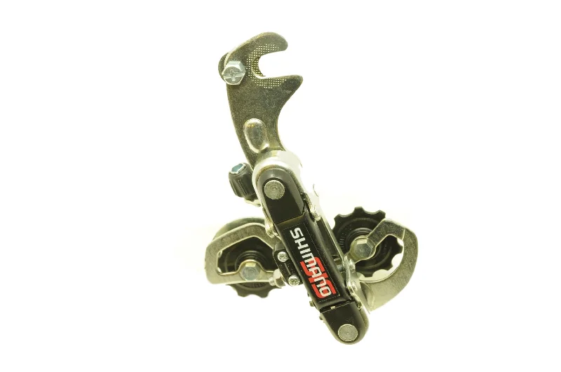 bicycle shifter efficiency-SHIMANO SHORT CAGE RD-TY18 6 or 12 SPEED BIKE REAR DERAILLEUR GEAR MECH HANGER TYPE