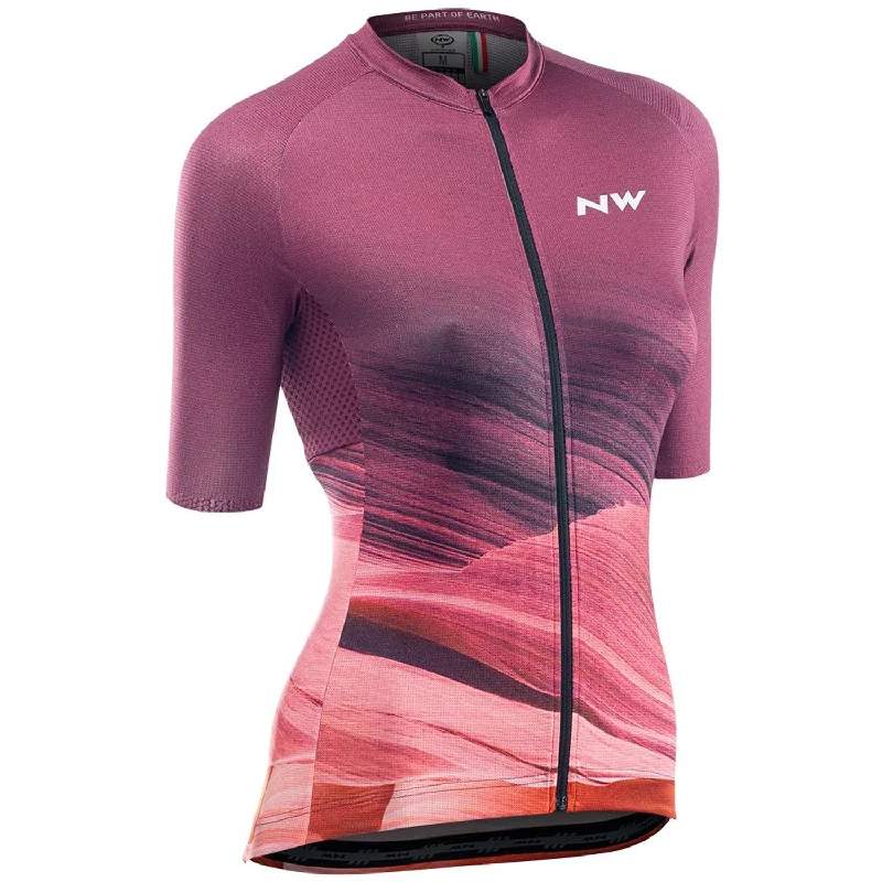 bicycle lever efficiency-Maglia donna Northwave Earth - Viola