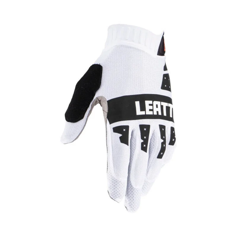 bicycle stand durability-Leatt X-Flow 2.0 MTB Glove - White