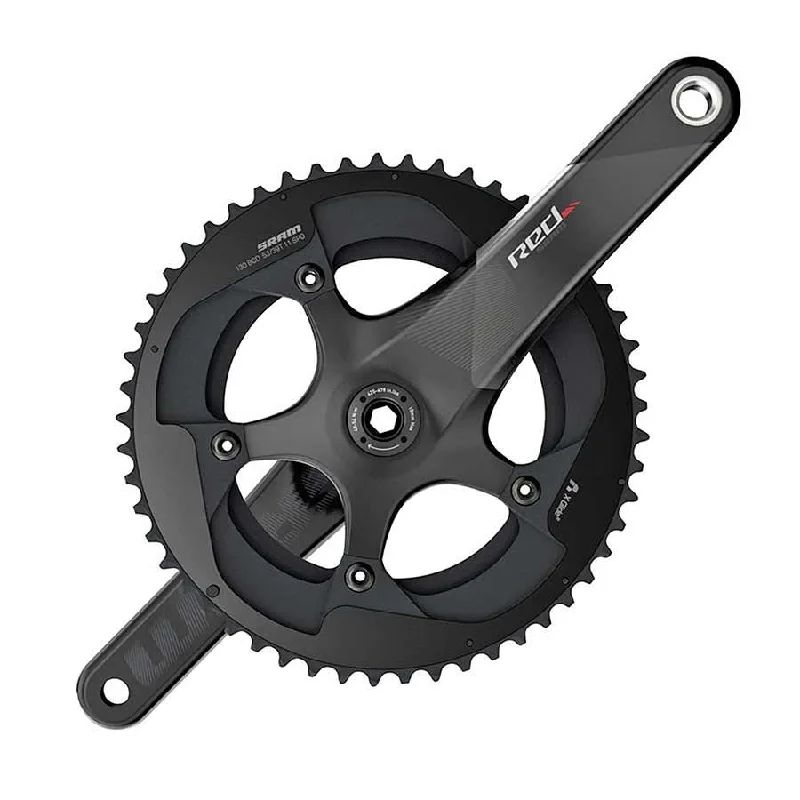 bicycle handlebar weight-SRAM Red Crankset 11 sp. 170 50/34T BCD: 110mm BB30 68mm 45.5mm Carbon