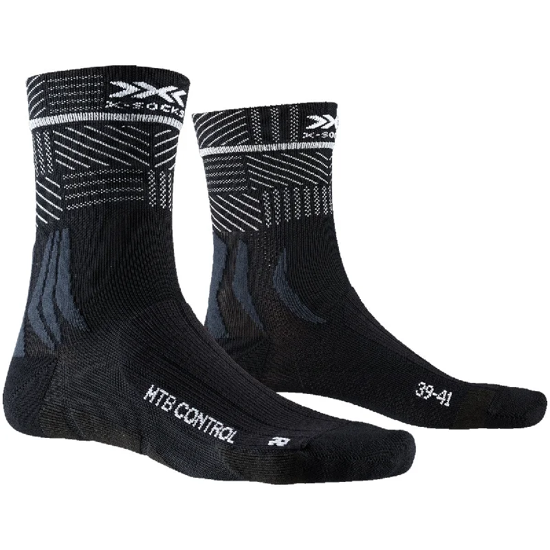 bicycle lane comfort-Calze X-Socks MTB Control - Nero stripe