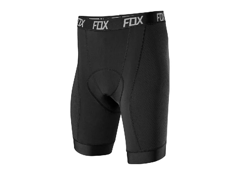 bicycle pad adaptability-Fox Racing Tecbase Liner Short - Black - 2023