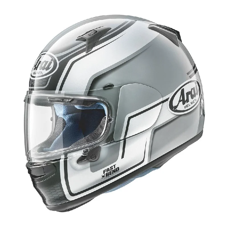 bicycle pad efficiency-ARAI PROFILE V HELMET - BEND SILVER