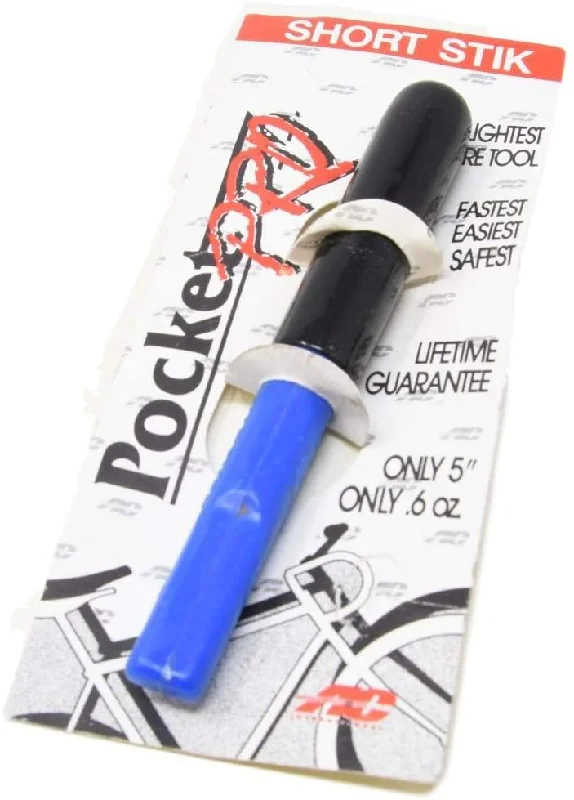 bicycle sidewall versatility-Short Stik Tyre Tool American USA Designed & Made Bike Pocket “ No Pinch” Tyre Lever