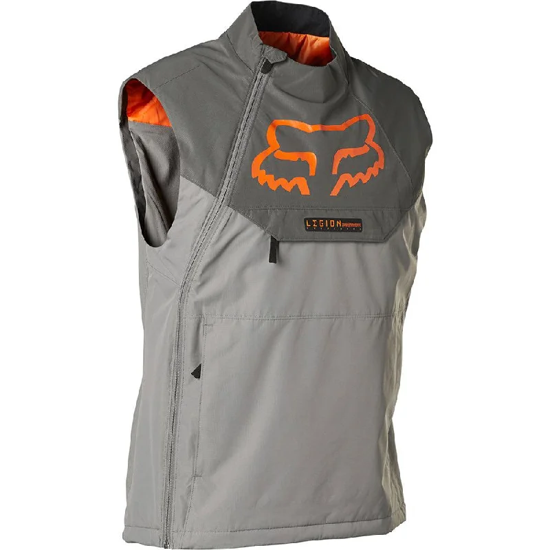 bicycle gear weight-FOX LEGION WIND VEST 2022 - PEWTER