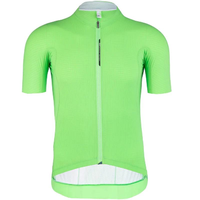 bicycle elbow comfort-Maglia Q36.5 L1 Pinstripe X - Verde fluo