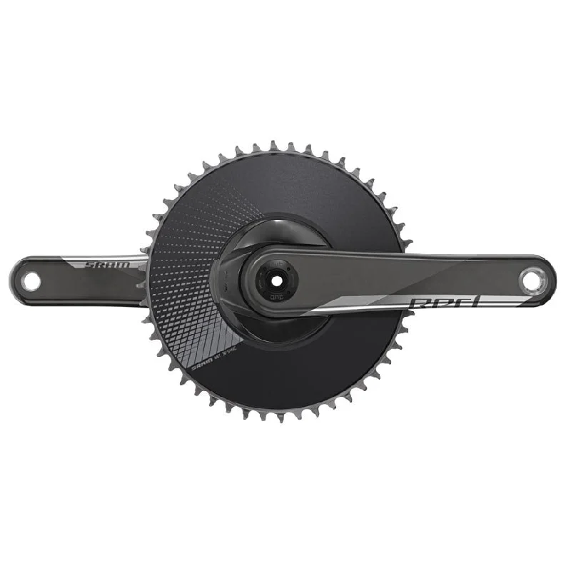 bicycle rust capacity-SRAM Red 1 AXS Crankset Speed: 12 Spindle: 28.99mm BCD: Direct Mount 50 DUB 172.5mm Black Road