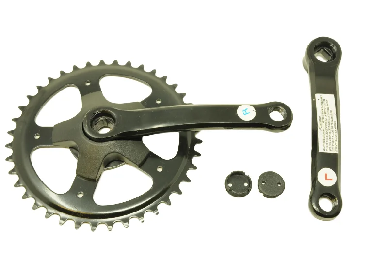 bicycle pedal performance-FOLDER OR KIDDIES BIKE 40 TEETH 140mm SHORT ARM 3/32” COTTERLESS CHAINWHEEL & CRANK