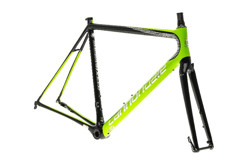 bicycle chain reliability-Cannondale SuperSix EVO Hi-MOD Disc Team 56cm Frameset - 2018