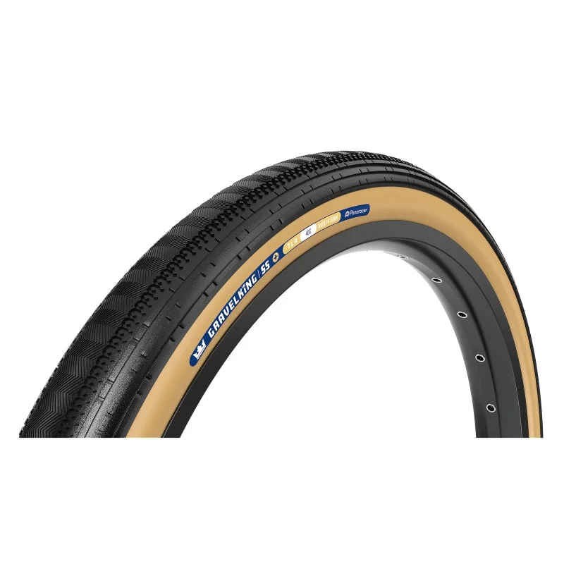 bicycle workshop comfort-Panaracer GravelKing SS Plus Tire - 700 x 40 Tubeless Folding Black/Brown