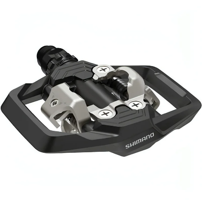 bicycle tire reliability-Shimano PD-ME700 Mountain Bike Pedals - Black