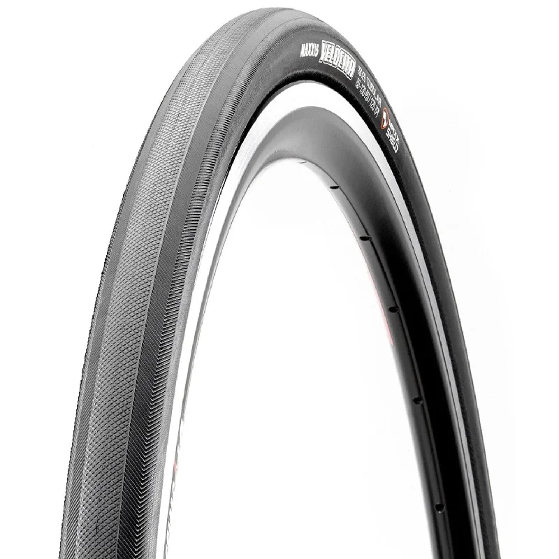 bicycle tire toughness-Copertone Maxxis Velocita EXO TR 120TPI pieghevole - 700 x 40C - Nero