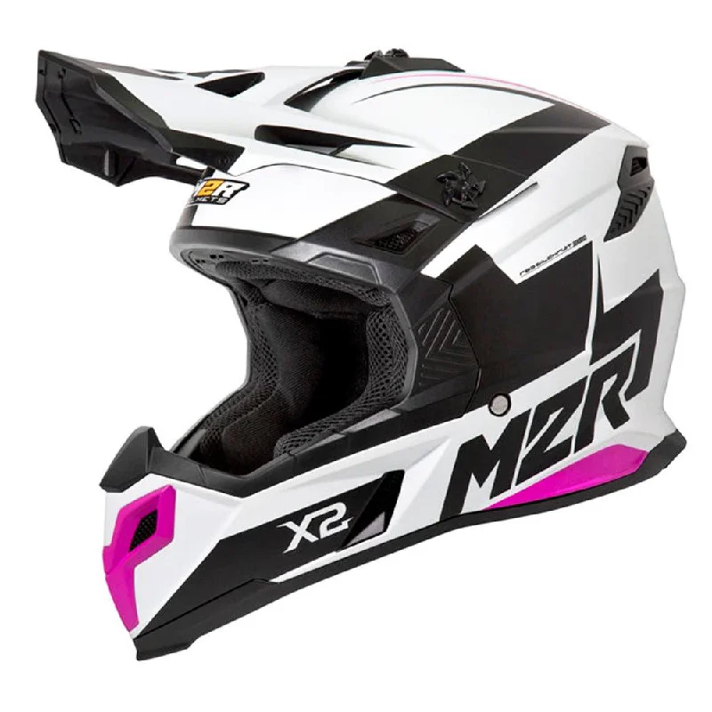 bicycle valve ergonomics-M2R X2 HELMET - INVERSE PINK