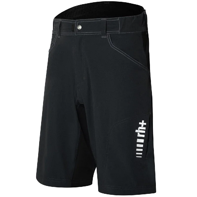 bicycle sprint comfort-Pantaloni corti MTB Rh+ - Nero