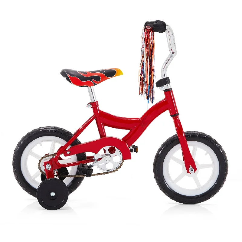 bicycle stem responsiveness-Fire Red Kid's Bike