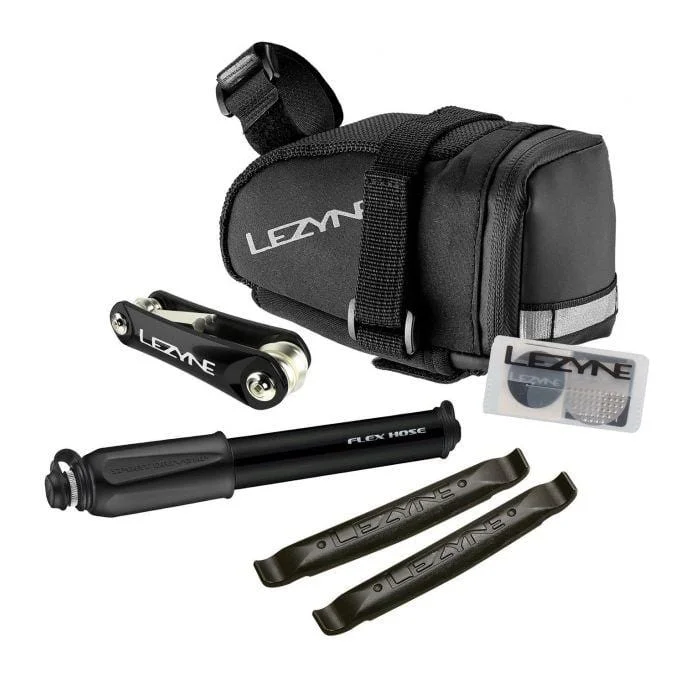 bicycle seatpost strength-Lezyne M Caddy Sport Kit Pump Saddle bag