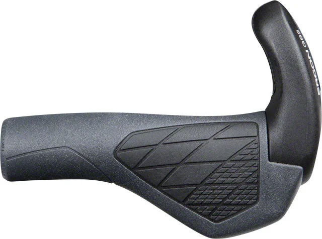 bicycle rust capacity-Ergon GS2 Grips - Black/Gray, Lock-On, Small