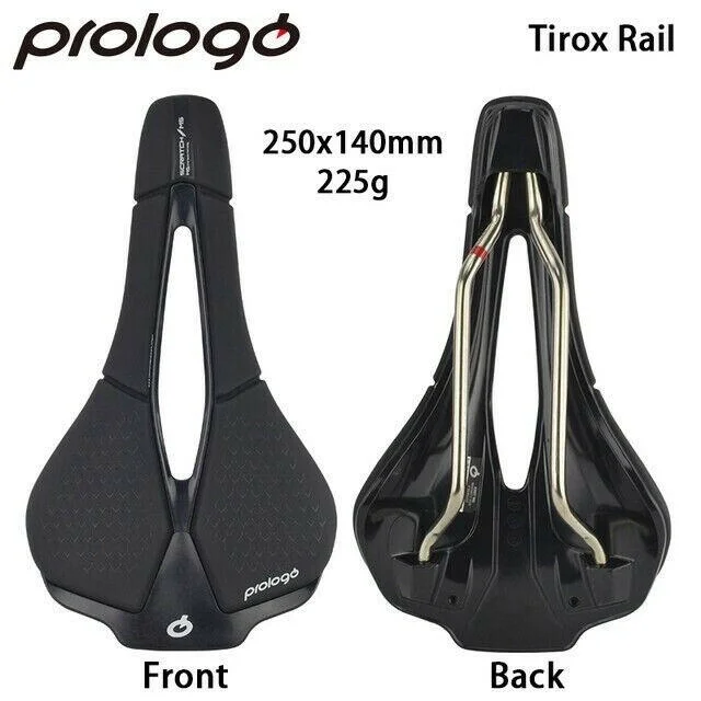 Prologo Scratch M5 Pas Pro T2.0 Road Bike MTB Saddle 250x140mm