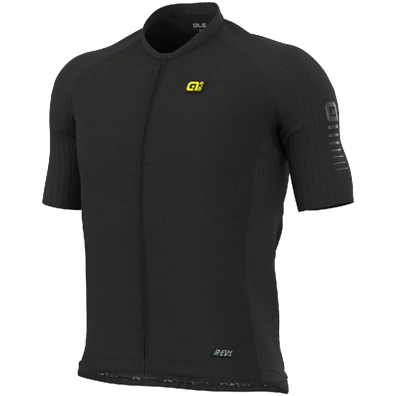 bicycle sidewall efficiency-Maglia Ale R-EV1 Silver Cooling - Nero