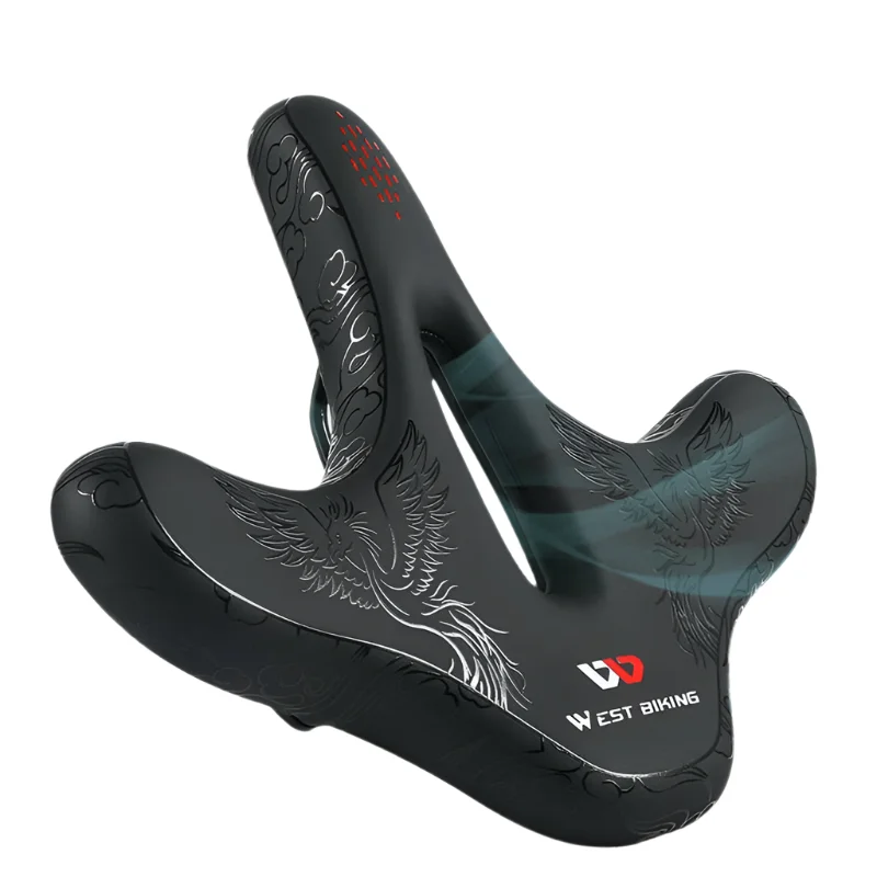 bicycle handlebar responsiveness-Comfortable Ergonomic Bicycle Saddle Widen Bike Cushion Pad MTB Road Bike Saddle Breathable Shockproof Cycling Seat