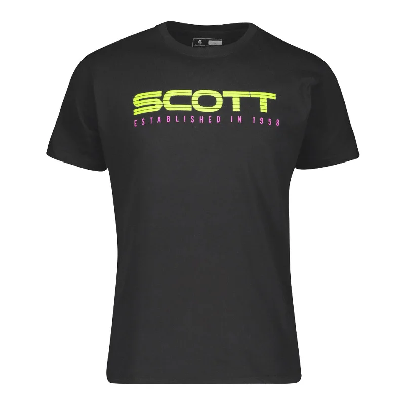 bicycle seatpost grip-T-Shirt Scott anniversario 60 anni - Nero