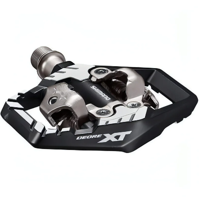 bicycle tool versatility-Shimano XT M8120 SPD Trail Pedals - Black