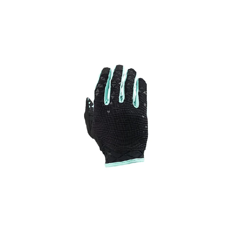 bicycle handlebar smoothness-Specialized Lodown Glove LF Wmn - Blk/Lt Teal M