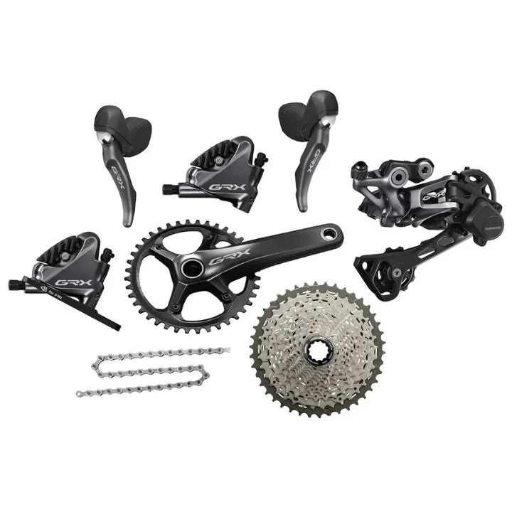 bicycle lever responsiveness-Shimano GRX-RX810 1x11 Disc Brake Groupset