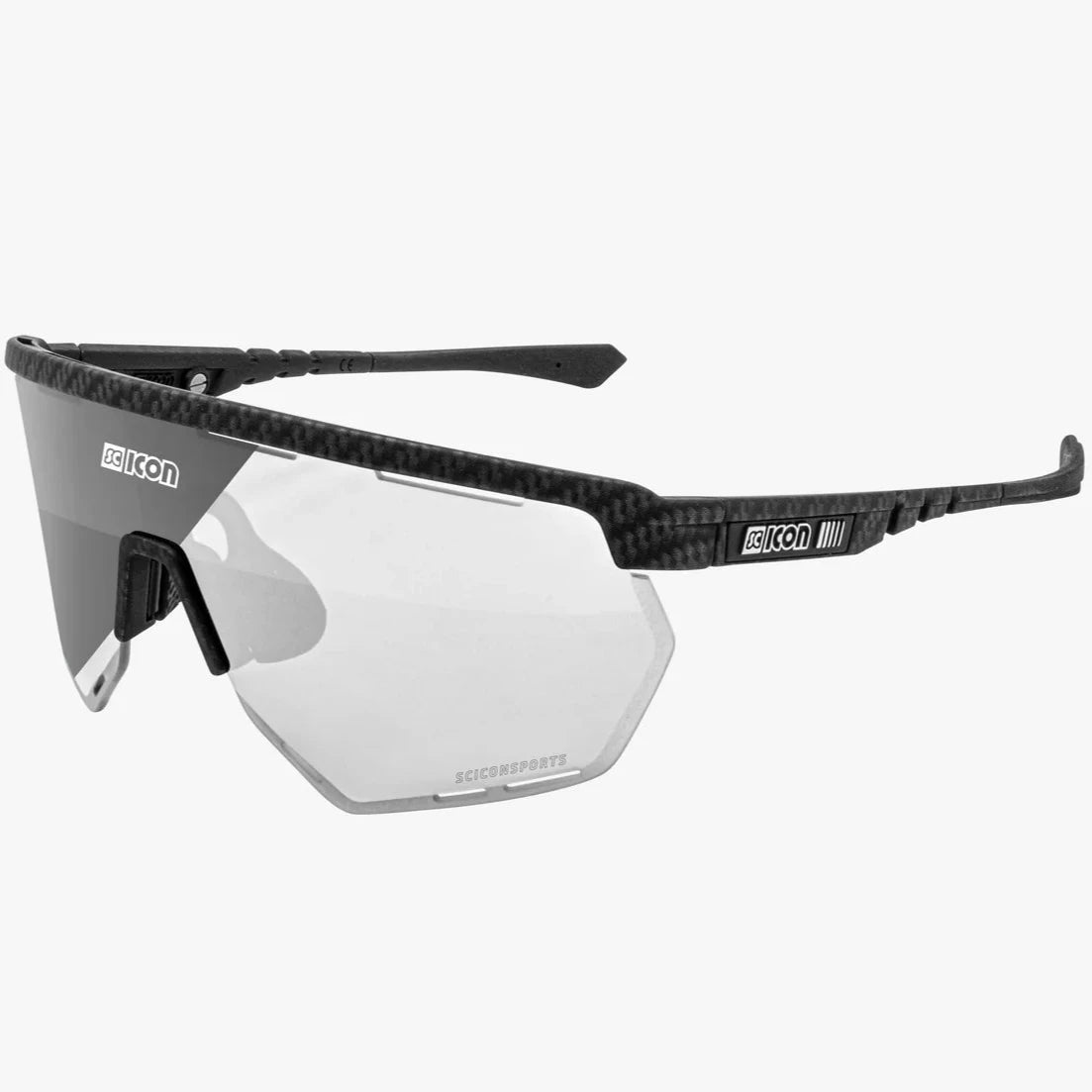 bicycle frame durability-Occhiali Scicon Aerowing - Carbonio opaco photochromic silver