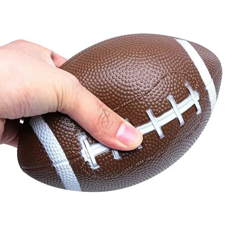 bicycle tire precision-American Football Soccer Rugby Footy Ball Standard Size Sports Football For Men Women Kid Toy Soft Rubber Small Rugby